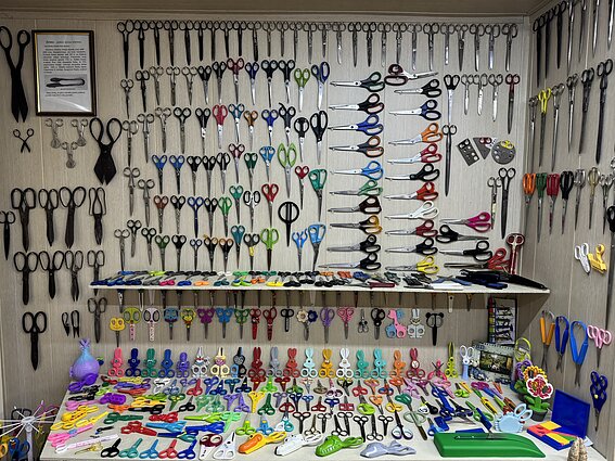 The Scissors Museum in Griniai, Kelmė District