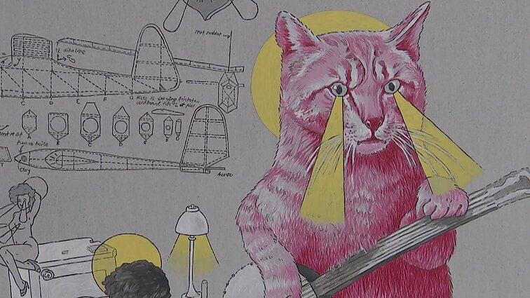 Atidaryta Laisvydės Šalčiūtės paroda: ironiška gamtos ir žmogaus sankirtų interpretacija