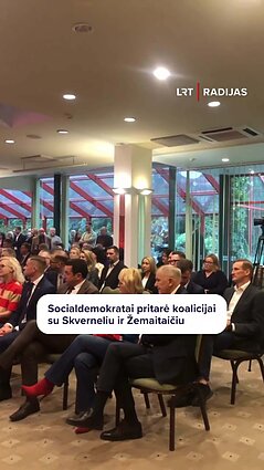 Koalicijos sutartis jau suderėta