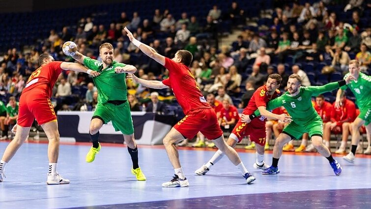 Lietuvos rankininkai iškovojo itin svarbią pergalę prieš Šiaurės Makedoniją