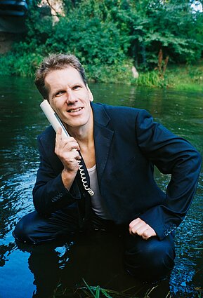 Domas Raibys pristato spektaklį „Nedarbo kalendorius“ 