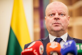 Vilija Blinkevičiūtė, Remigijus Žemaitaitis ir Saulius Skvernelis pasirašo koalicijos sutartį