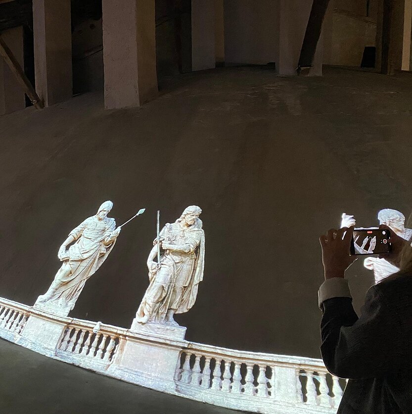 Organizatorių nuotr., Vatikane atidaroma paroda „Žmonių bazilika“