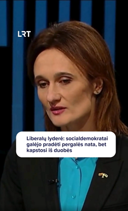 Čmilytė-Nielsen: naujos koalicijos darbas prasidėjo nuo gėdos ir aiškinimosi