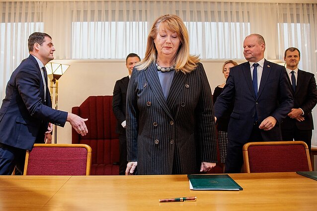 Burbulytė: koalicijos reputacinės krizės tarptautiniu mastu šleifas vilksis ilgus metus