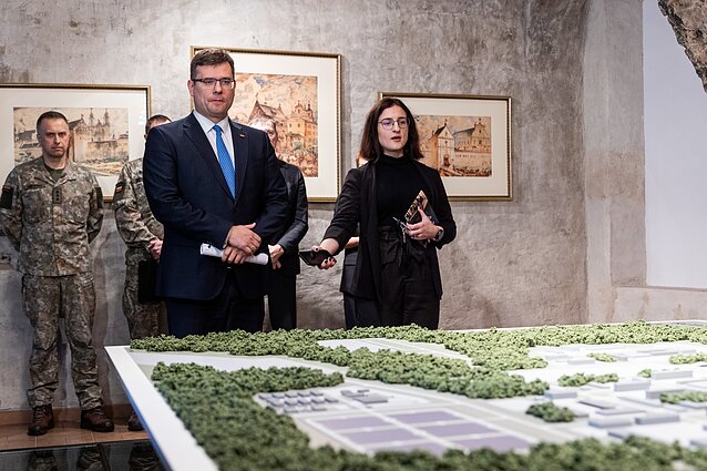Vystomo Rūdninkų karinio miestelio pristatymas Vystomo Rūdninkų karinio miestelio pristatymas