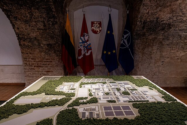 Vystomo Rūdninkų karinio miestelio pristatymas Vystomo Rūdninkų karinio miestelio pristatymas