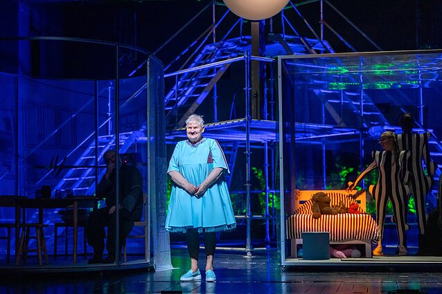 Spektaklis „Migla“ Valstybiniame Šiaulių dramos teatre (rež. A. Špilevojus)