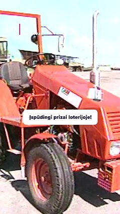 Įspūdingi prizai loterijoje: 1995 m. ūkininkai laimėjo traktorius