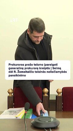 Inicijuojamas Žemaitaičio teisinės neliečiamybės atėmimas naujajame Seime