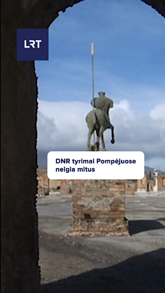 DNR tyrimai Pompėjuose – tapatybėms nustatyti