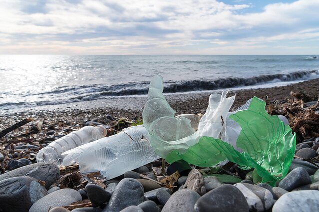 Plastiko šiukšlės paplūdymiuose