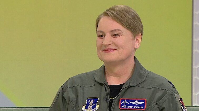 Lietuvoje gimusi Inga – JAV karinių oro pajėgų pilotė: „Daugiausiai mano laiko – ore“