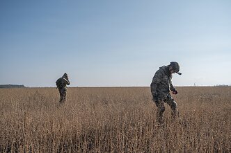 „Platsdarm“ paieškų grupė dirba Charkivo ir Donecko sričių sankirtoje.