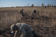 „Platsdarm“ paieškų grupė dirba Charkivo ir Donecko sričių sankirtoje.