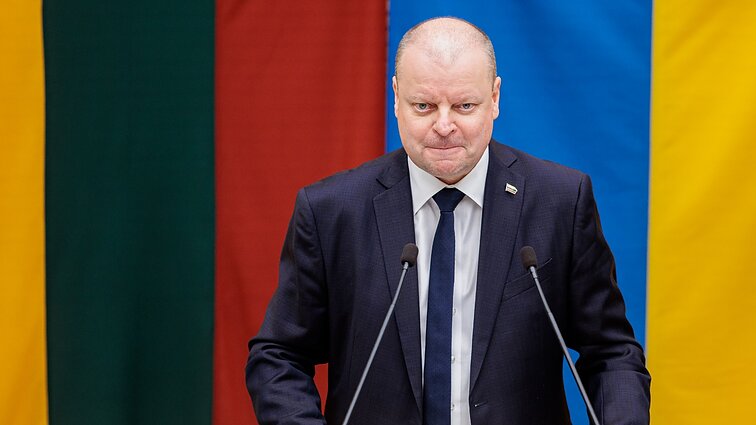 Jaudulį Seimo tribūnoje pripažinęs Skvernelis: noriu siekti parlamentarų vienybės
