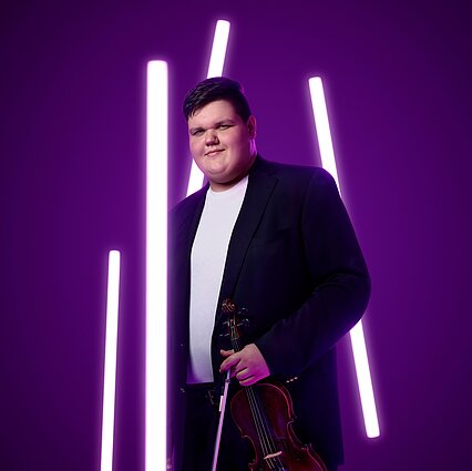 Rokas Diržys: smuikas prie manęs tiesiog prilipo