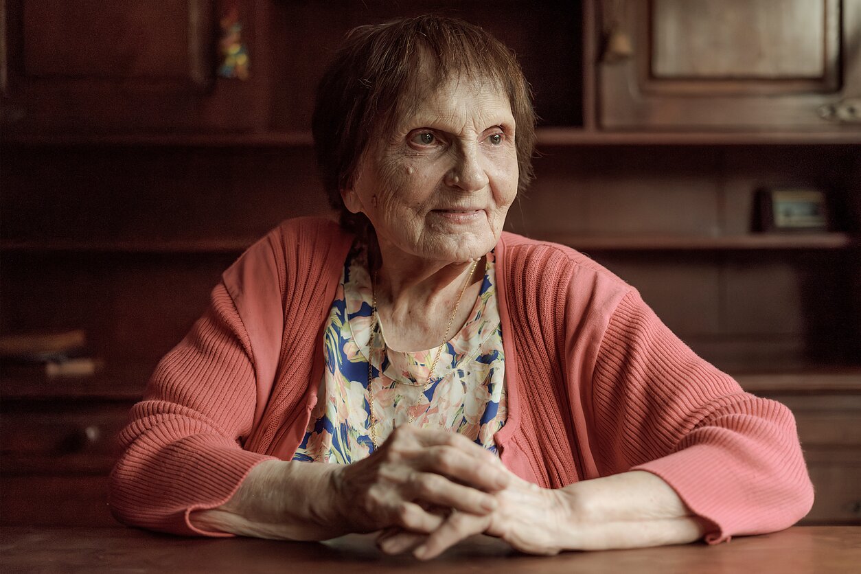 Irenė Gaidamauskas in her home in San Isidro, Buenos Aires, 2024