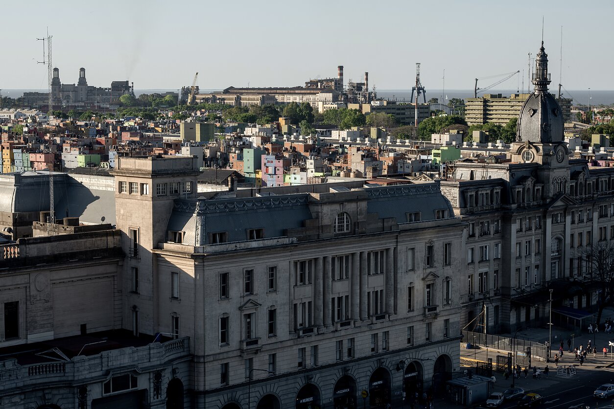 Buenos Aires harbour and train station. Retiro, Buenos Aires, 2024