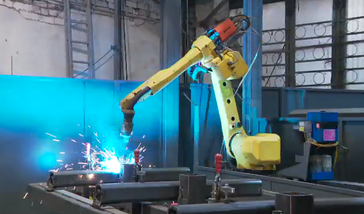 Gelmesta, a company building anti-tank obstacles in Lithuania.