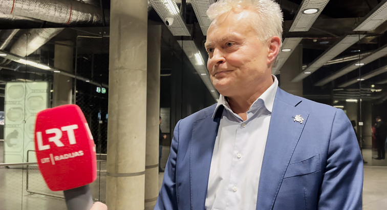 Nausėda apie „Žalgirį“: esame iš 27-ių taškų parėję namo, gal pareisime ir dabar