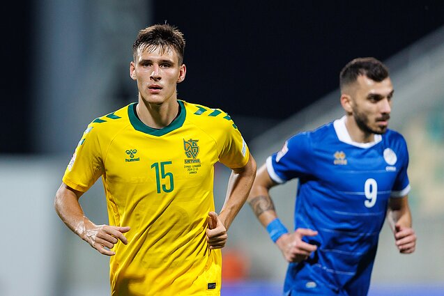 Gvidas Gineitis, UEFA Tautų lyga: Kipras – Lietuva Gvidas Gineitis, UEFA Tautų lyga: Kipras – Lietuva