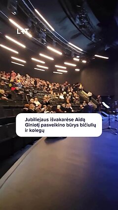 Keistuolių teatro siela Aidas Giniotis mini 60-metį