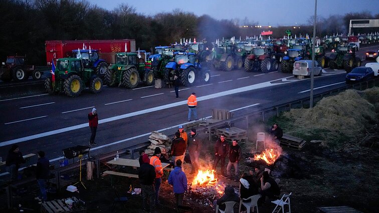 Prancūzijos ūkininkai pasipiktinę ES prekybos susitarimu: vėl renkasi į protestus