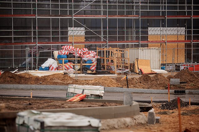 Aukštųjų technologijų bendrovės „Teltonika“ parko „Teltonika High-Tech Hill“ statybos Vilniuje