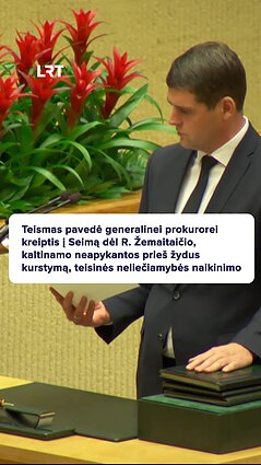 Ar Žemaitaitis bus patrauktas baudžiamojon atsakomybėn?