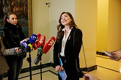 Allison Reed ir Gitano Nausėdos susitikimas