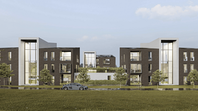Projekt apartamentowców przy Wilii