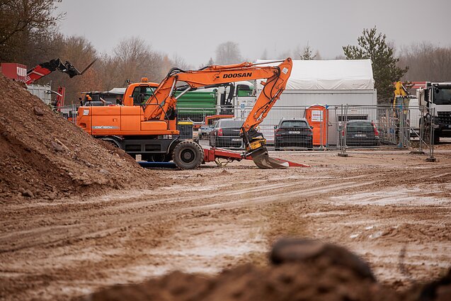 Aukštųjų technologijų bendrovės „Teltonika“ parko „Teltonika High-Tech Hill“ statybos Vilniuje