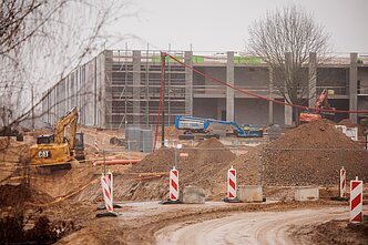 Aukštųjų technologijų bendrovės „Teltonika“ parko „Teltonika High-Tech Hill“ statybos Vilniuje