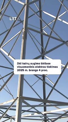 Kiek augs elektros kaina?