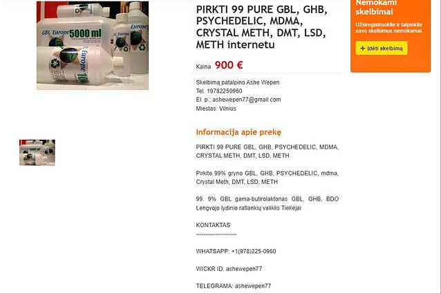 GBL prekyba internete GBL prekyba internete