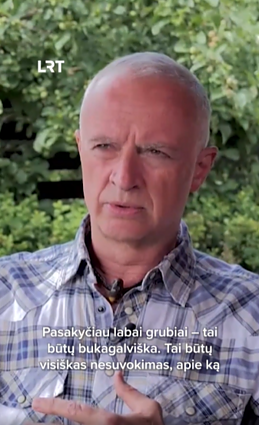 Barkauskas: naudoti tuos pačius principus – bukagalviška