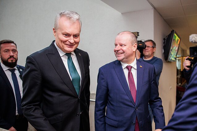 Gitanas Nausėda ir Saulius Skvernelis