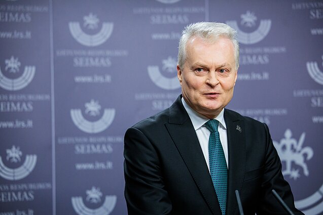 Gitanas Nausėda Seime pateikė Gintauto Palucko kandidatūrą į premjerus