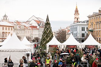 Ратушная площадь в Вильнюсе