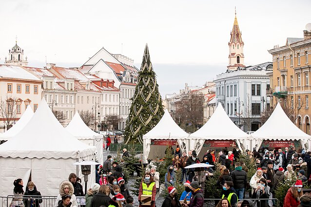 Ратушная площадь в Вильнюсе