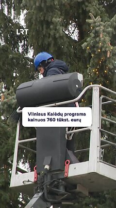 Kalėdų programa šiais metais kainuos 760 tūkst. eurų
