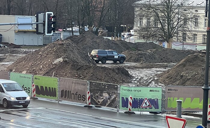 Atgimimo aikštėje prasidėjo sprogmenų žvalgyba