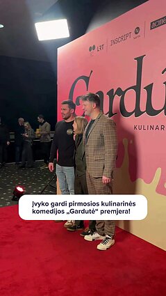 Surengta pirmosios kulinarinės komedijos „Gardutė“ premjera!