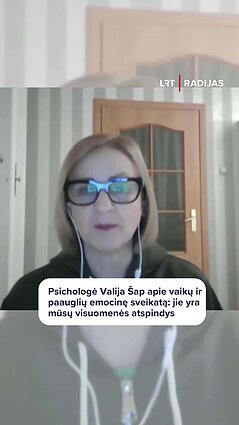 Psichologė: jei norime padėti vaikams, pirma turime galvoti apie save