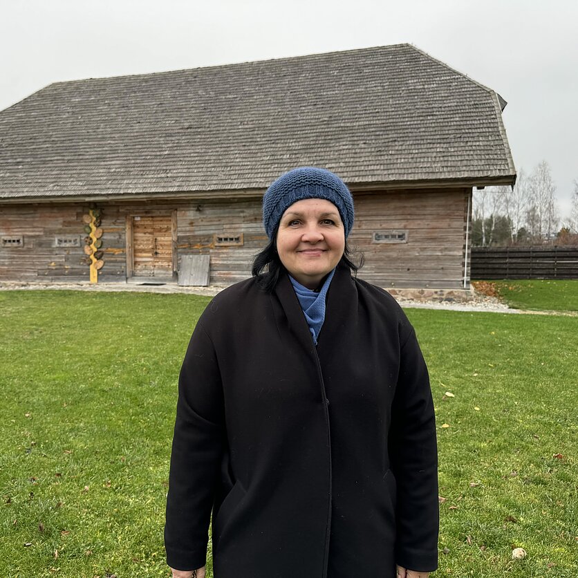 Edvardas Kubilius, Aušra Sidorovienė, Upytės Tradicinių amatų centro vadovė, kultūros darbuotoja