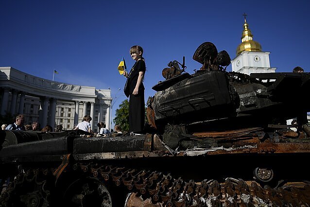 JAV perspėja dėl atakos Kyjive: dalis šalių laikinai uždarė diplomatines atstovybes