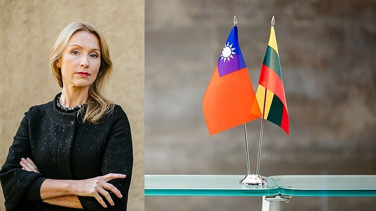 Šešelgytė ragina vertinti draugystę su Taivanu: tai leidžia mums atidaryt duris Vašingtone