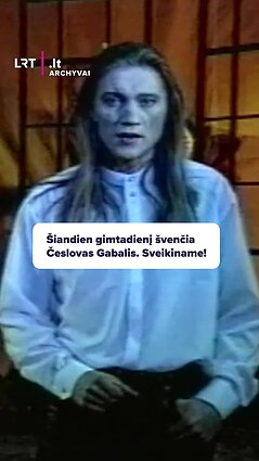 Šiandien gimtadienį švenčia Česlovas Gabalis!