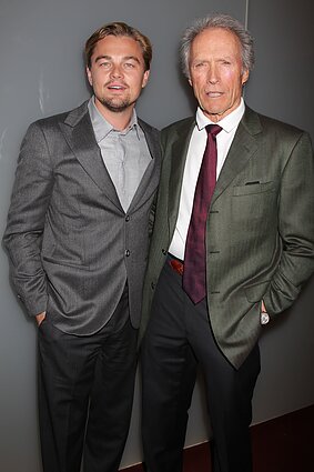 Leonardo DiCaprio ir Clintas Eastwoodas